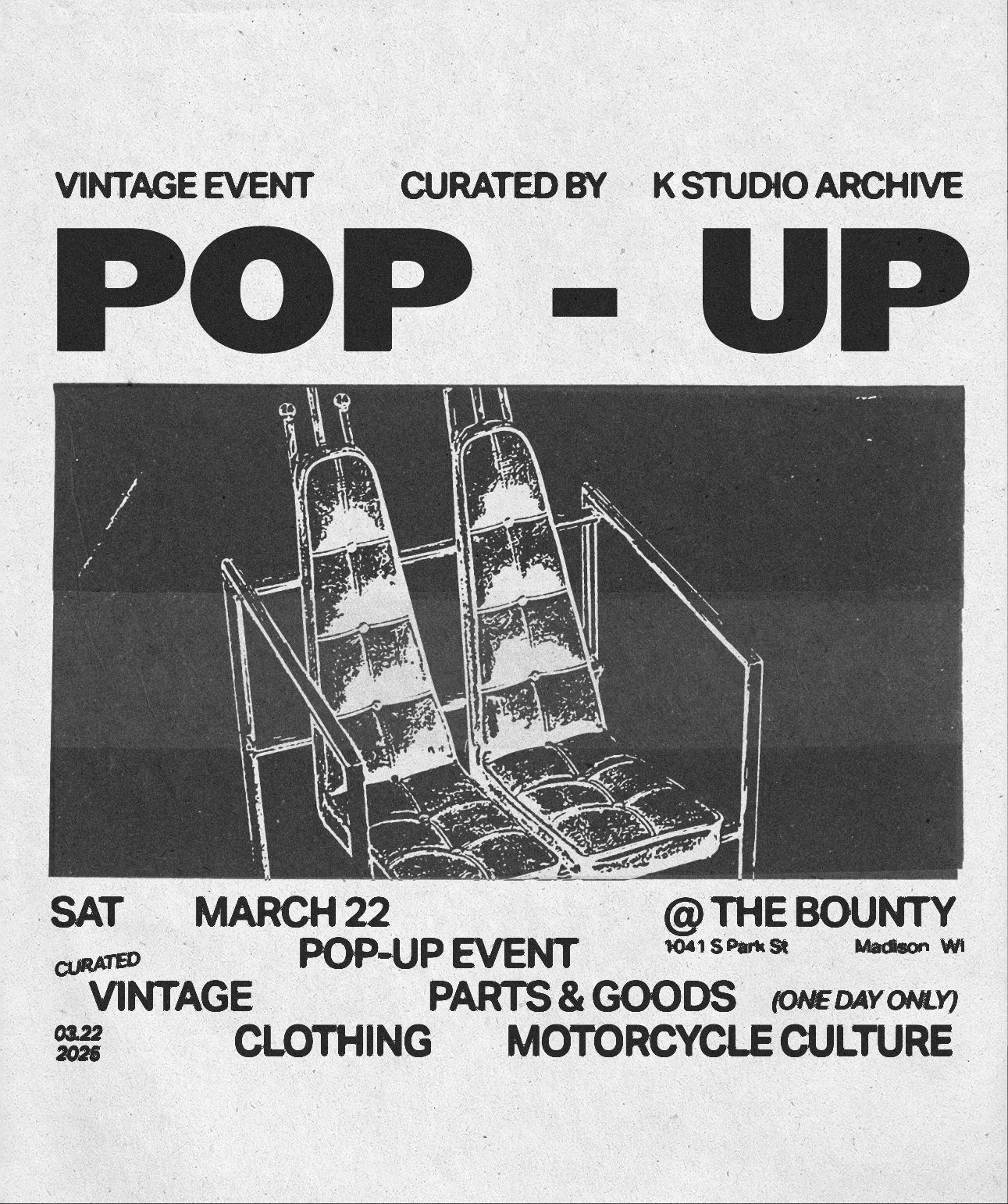 POP-UP EVENT @ THE BOUNTY