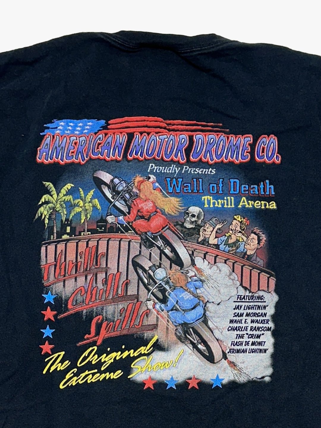 T-shirt Mur de la mort American Motor Drome