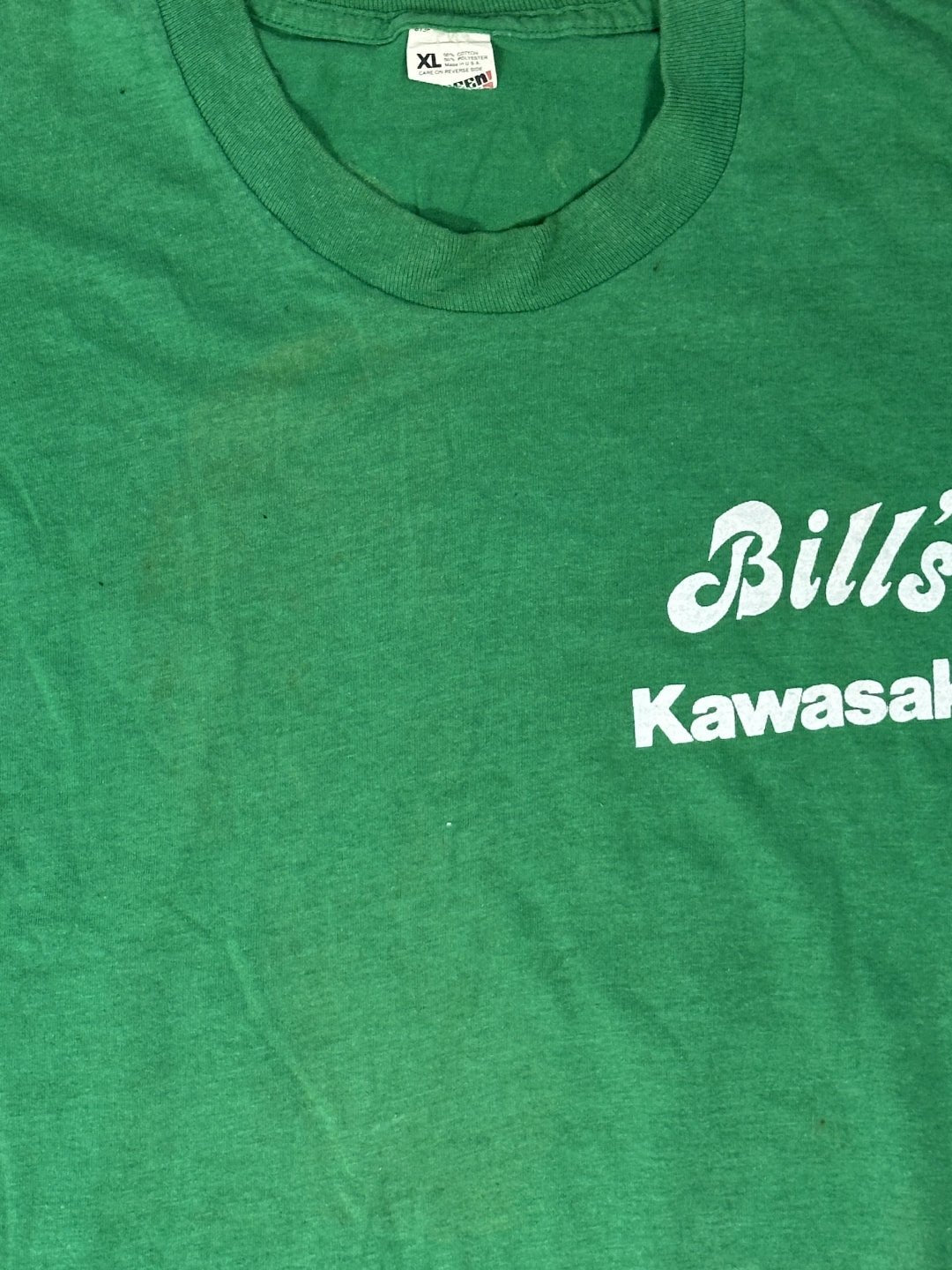 Bill’s Cycle Kawasaki Racine Kenosha Tee Vintage