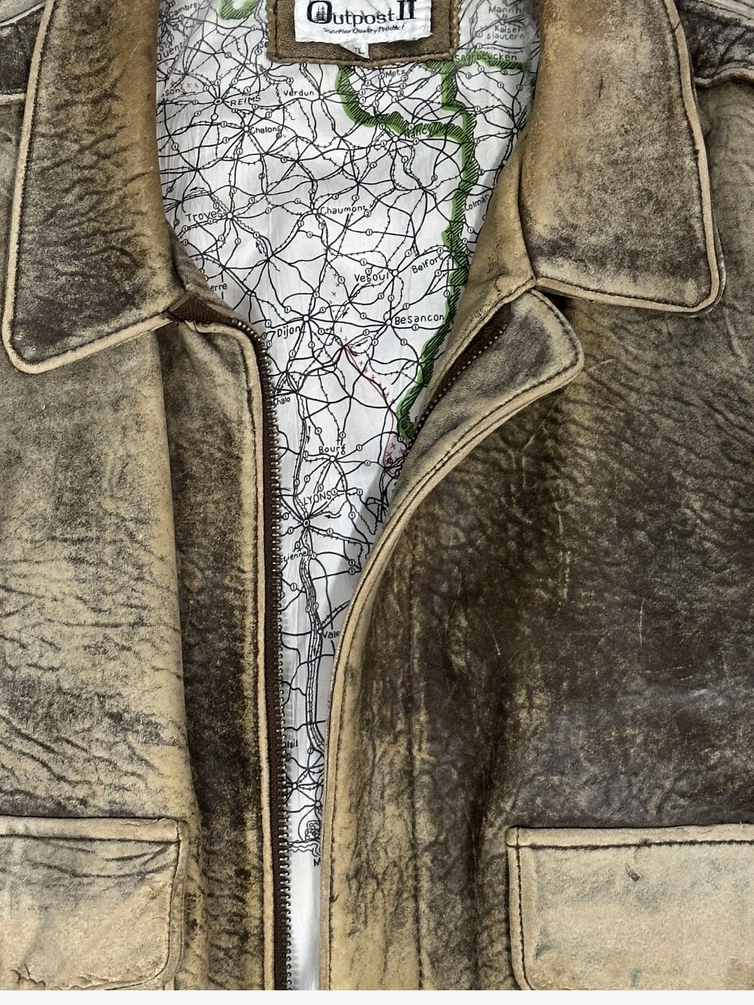 Vintage Outpost II Aviator Jacket