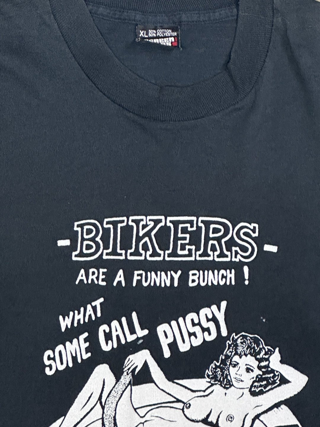 Vintage K&K Motorcycle Bikers Are A Funny Bunch Tee