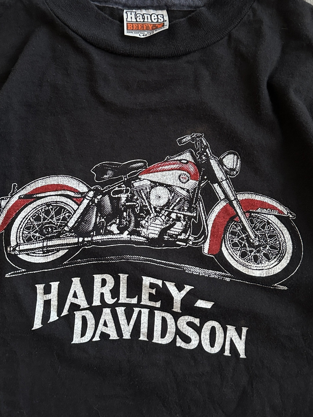 1980 Lynchburg Virginia Vintage Harley Davidson T Shirt