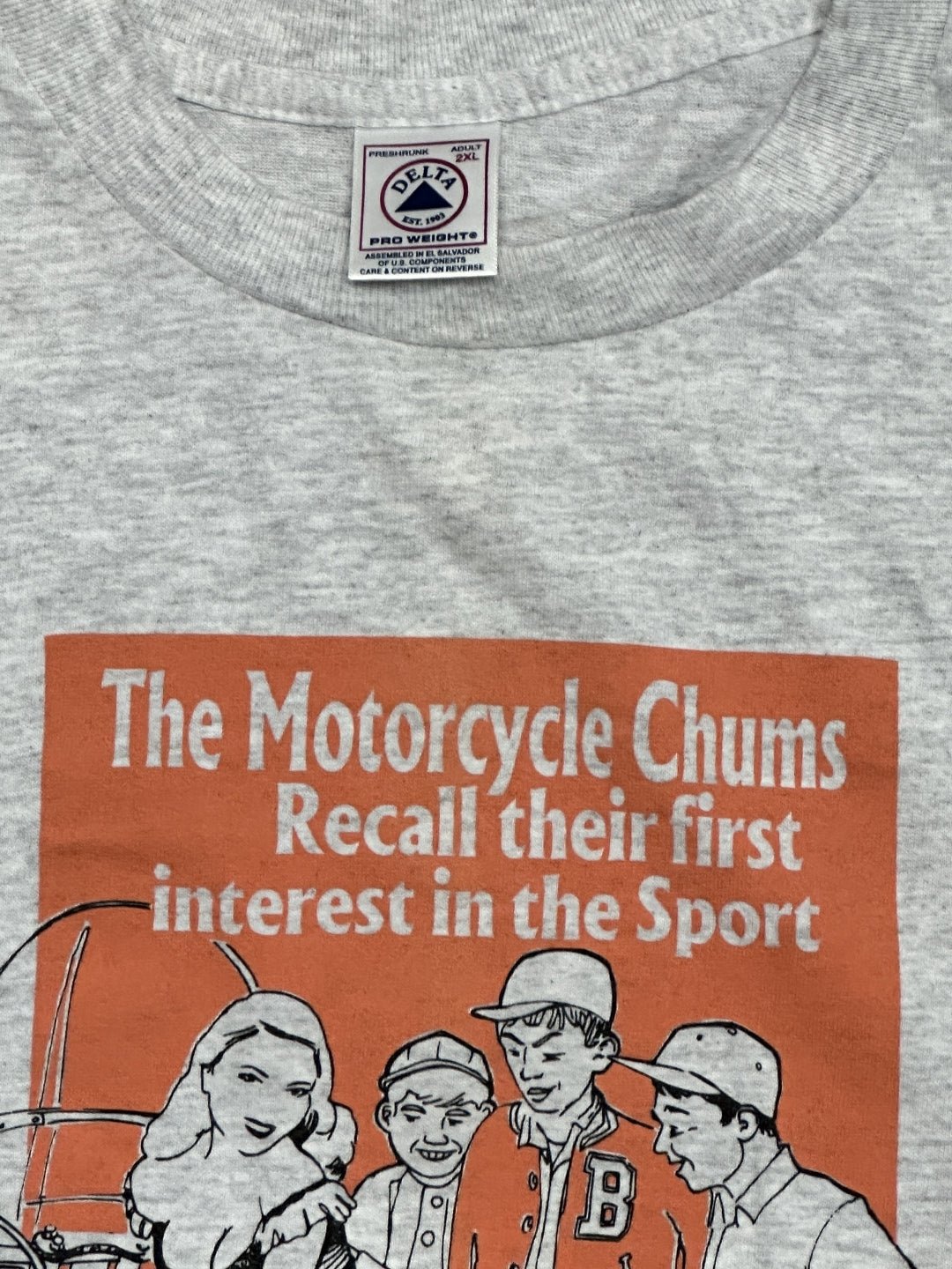 Vintage Motorcycle Chums Recall Their First Interest in the Sport Tee