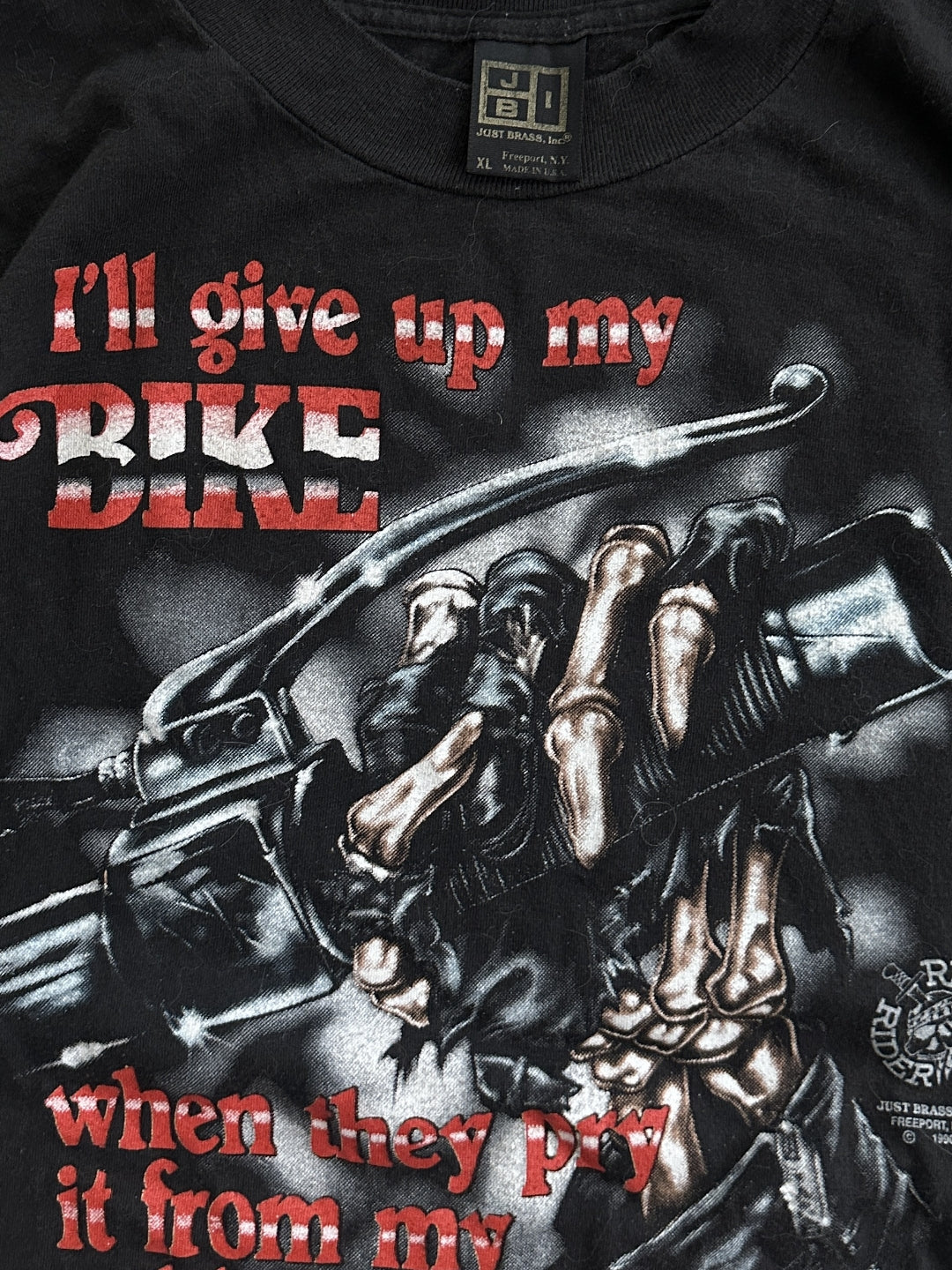1990 Daytona Bike Week "Pry It From My Cold Dead Fingers" Shirt